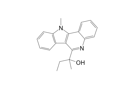 6-(1-Hydroxy-1-methylpropyl)-11-methyl-11H-indolo[3,2-c]quinoline