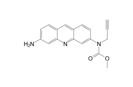 (6-Amino-3-acridinyl)-2-propynylcarbamic acid methylester