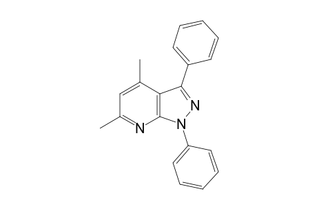 4,6-DIMETHYL-1,3-DIPHENYL-PYRAZOLO-[3.4-B]-PYRIDINE