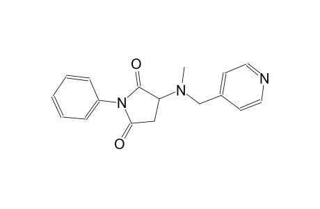 3-[methyl(4-pyridinylmethyl)amino]-1-phenyl-2,5-pyrrolidinedione