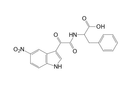 N-[(5-nitroindol-3-yl)glyoxyloyl]-3-phenylalanine