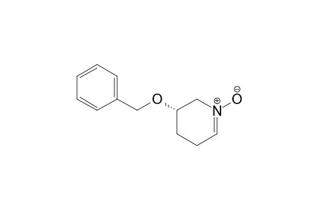 (5S)-5-benzyloxy-3,4,5,6-tetrahydropyridine N-oxide