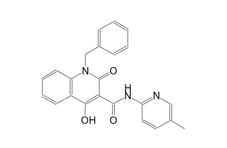 3-quinolinecarboxamide, 1,2-dihydro-4-hydroxy-N-(5-methyl-2-pyridinyl)-2-oxo-1-(phenylmethyl)-