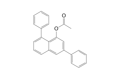 3,8-Diphenylnaphthalen-1-yl Acetate