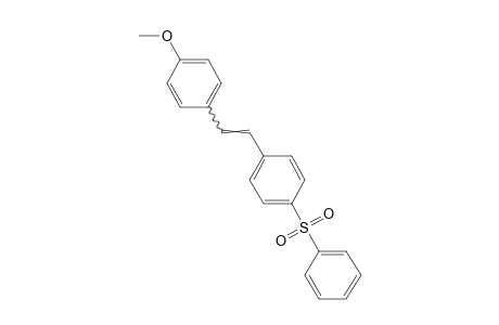 4-METHOXY-4'-(PHENYLSULFONYL)STILBENE
