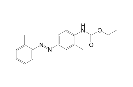 2-methyl-4-(o-tolylazo)carbanilic acid, ethyl ester