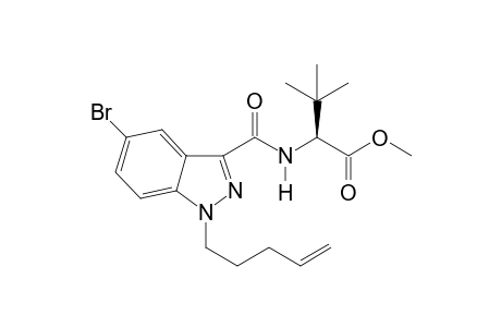 methyl (2S)-2-(((5-bromo-1-(pent-4-en-1-yl)-1H-indazol-3-yl)carbonyl)amino)-3,3-dimethylbutanoate