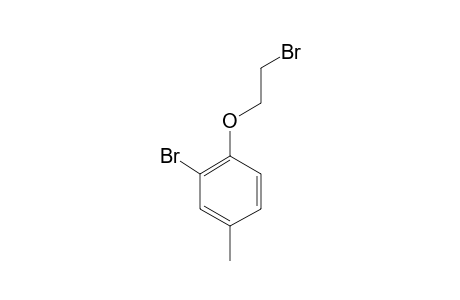2-bromo-1-(2-bromoethoxy)-4-methylbenzene