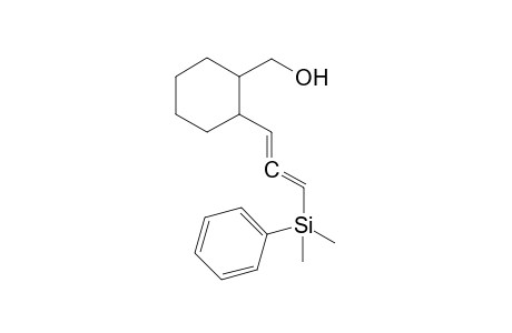 1-[3'-(Dimethylphenylsilyl)allenyl]-2-(hydroxymethyl]cyclohexane