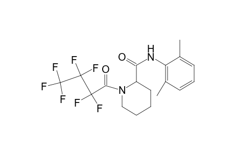 N-Heptafluorobutyryl-2,6-pipecoloxylidide