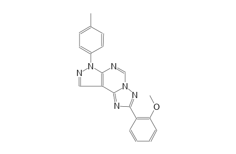 2-(2-methoxyphenyl)-7-(4-methylphenyl)-7H-pyrazolo[4,3-e][1,2,4]triazolo[1,5-c]pyrimidine