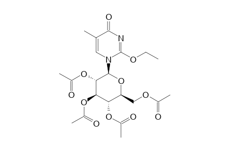 1-(2,3,4,6-TETRA-O-ACETYL-BETA-D-GLUCOPYRANOSYL)-2-ETHOXY-5-METHYL-PYRIMIDIN-4-(1H)-ONE