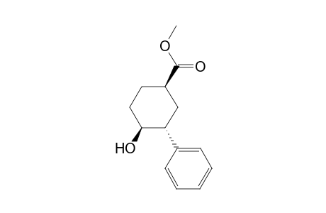 Methyl (4S*,1R*,3R*)-4-hydroxy-3-phenylcyclohexanecarboxylate
