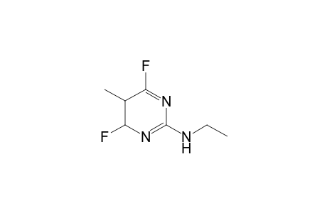 2-Ethylamino-4,6-difluoro-5-methyl-5,6-dihydropyrimidine
