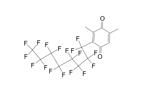 3,5-Dimethyl-2-(perfluorooctyl)-1,4-benzoquinone