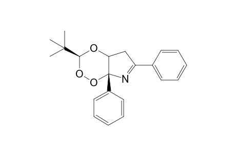cis-3-(tert-Butyl)-6,7a-diphenyl-4a,7a-dihydro-3H,5H-[1,2,4]trioxino[3,2-e]pyrrole