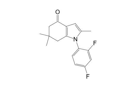 1-(2,4-Difluorophenyl)-2,6,6-trimethyl-6,7-dihydro-1Hindol-4(5H)-one
