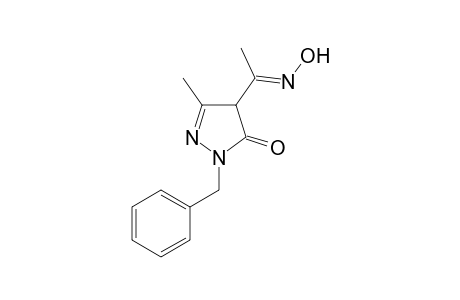 (Z)-3-Benzyl-2,4-dihydro-4-[1-(hydroxyamino)ethylene]-5-methyl-3H-pyrazol-3-one