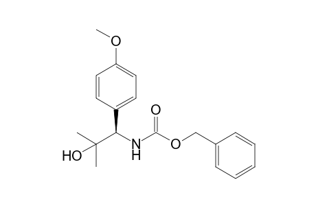 (R)-Benzyl 2-Hydroxy-1-(4-methoxyphenyl)-2-methylpropylcarbamate