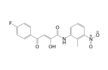 (2Z)-4-(4-fluorophenyl)-2-hydroxy-N-(2-methyl-3-nitrophenyl)-4-oxo-2-butenamide