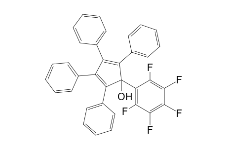 1-(2,3,4,5,6-pentafluorophenyl)-2,3,4,5-tetraphenyl-1-cyclopenta-2,4-dienol