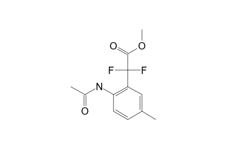 METHYL-2-(2-ACETAMIDO-5-METHYLPHENYL)-2,2-DIFLUOROACETATE