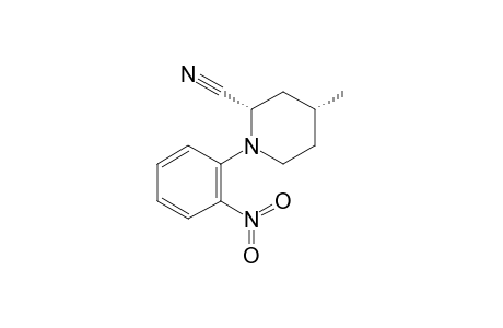 (2S,4R)-4-methyl-1-(2-nitrophenyl)pipecolinonitrile