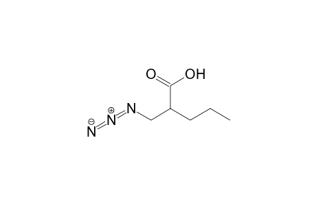 (-)-.alpha.-Azidomethylpentanoic acid