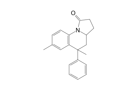 exo-1,2,3,3a,4,5-Hexahydro-5,7-dimethyl-5-phenylpyrrolo[1,2-a]quinolin-1-one