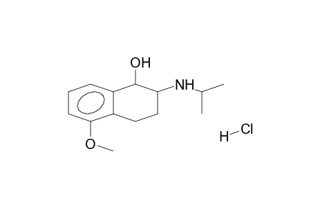 1-NAPHTHALENOL, 1,2,3,4-TETRAHYDRO-5-METHOXY-2-[(1-METHYLETHYL)AMINO]-