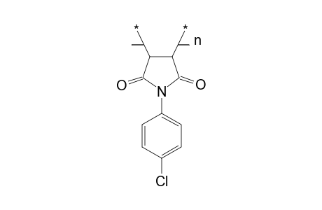 Poly(n-p-chlorophenylmaleimide)