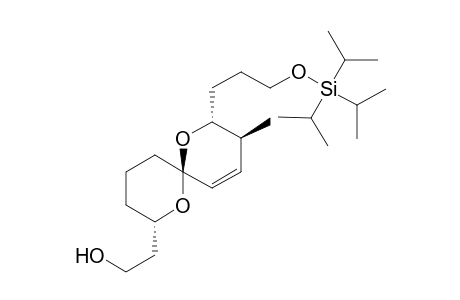 2-[(2S,6S,8R,9S)-9-Methyl-8-[3-(triisopropylsilyloxy)propyl]-1,7-dioxaspiro[5.5]undec-10-en-20-yl]ethanol