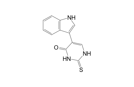 2,3-Dihydro-5-(1H-indol-3-yl)-2-thioxopyrimidine-4(1H)-one