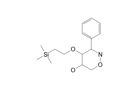 4-(2-TRIMETHYLSILYLETHOXY)-3-PHENYL-[1,2]-OXAZINAN-5-OL