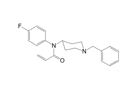 N-(1-Benzylpiperidin-4-yl)-N-4-fluorophenylprop-2-enamide