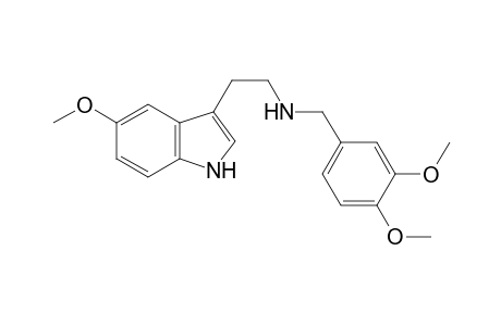 1H-Indole-3-ethanamine, N-[(3,4-dimethoxyphenyl)methyl]-5-methoxy-