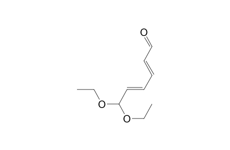 (2E,4E)-6,6-Diethoxy-hexa-2,4-dienal