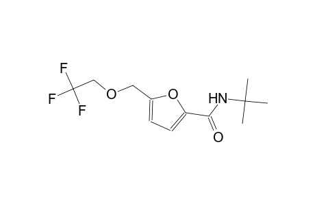 N-(tert-butyl)-5-[(2,2,2-trifluoroethoxy)methyl]-2-furamide