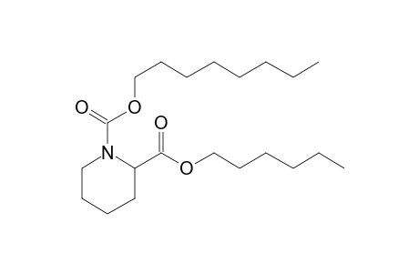 Pipecolic acid, N-octyloxycarbonyl-, hexyl ester