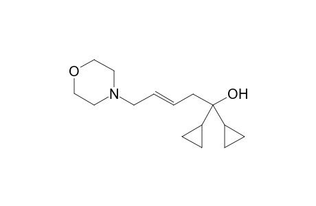 (E)-1,1-Dicyclopropyl-5-morpholin-4-yl-pent-3-en-1-ol