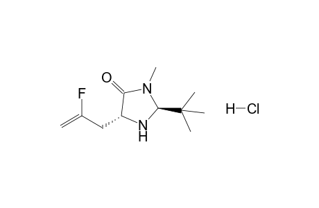 (2S,5R)-2-(t-Butyl)-5-(2'-fluoroallyl)-3-methylimidazolidin-4-one-Hydrochloride