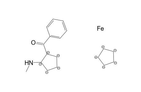 2-Benzoylmethylaminoferrocene