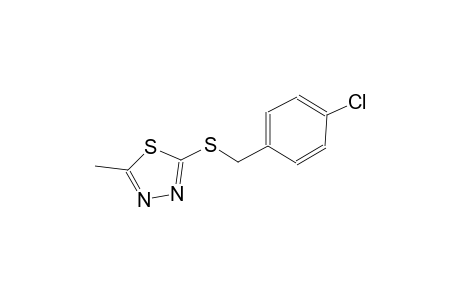 4-chlorobenzyl 5-methyl-1,3,4-thiadiazol-2-yl sulfide