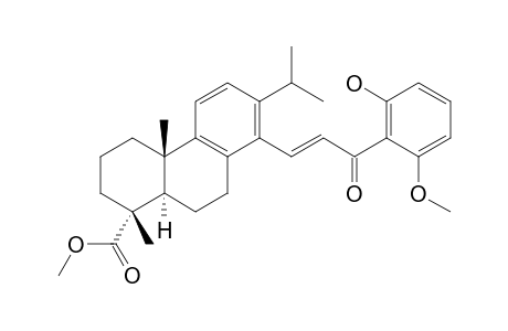 METHYL-14-[2-(2-HYDROXY-6-METHOXYBENZOYL)-VINYL]-DEHYDROABIETATE