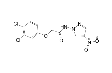 2-(3,4-dichlorophenoxy)-N-(4-nitro-1H-pyrazol-1-yl)acetamide