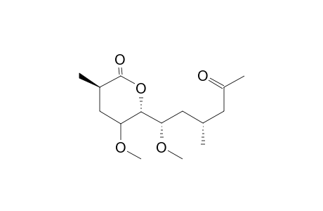 (2R,4S,5R,6S,8R)-4,6-Dimethoxy-2,8-dimethyl-10-undecane-5-olide