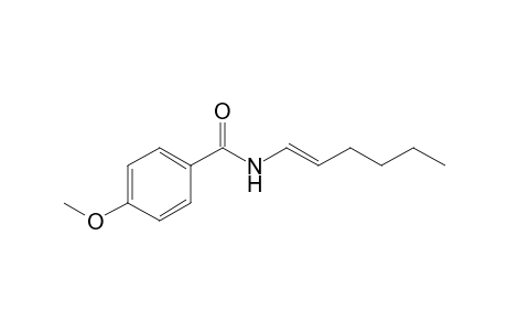 trans-N-Hex-1-enyl-4-methoxy-benzamide