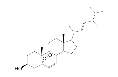 5,8-Epidioxy-2H-cyclopenta[a]phenanthrene, ergosta-6,22-dien-3-ol deriv.