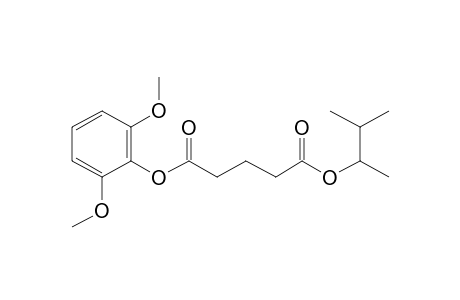 Glutaric acid, 3-methylbut-2-yl 2,6-dimethoxyphenyl ester