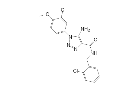 1H-1,2,3-triazole-4-carboxamide, 5-amino-1-(3-chloro-4-methoxyphenyl)-N-[(2-chlorophenyl)methyl]-